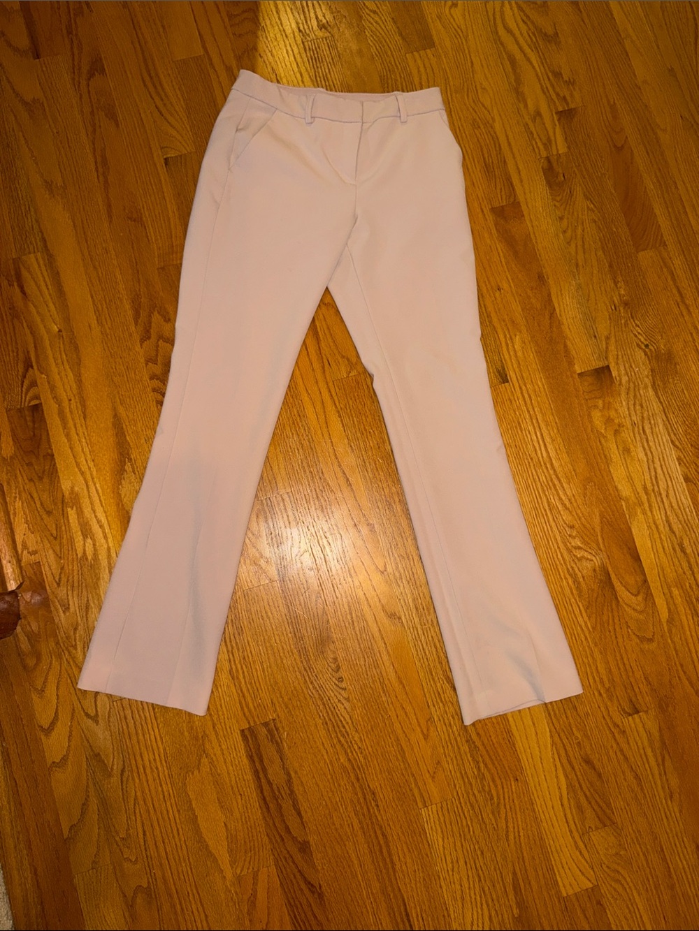 Express Women's Light Pink Dress Pants Editor Boot